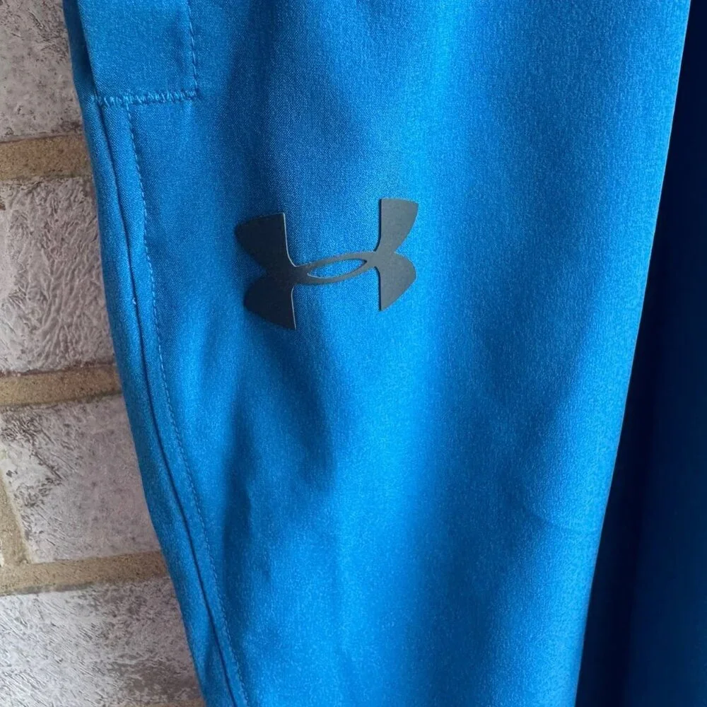 Under Amour Fitted Blue Pockets Pull On Pants Women's Size 4XL